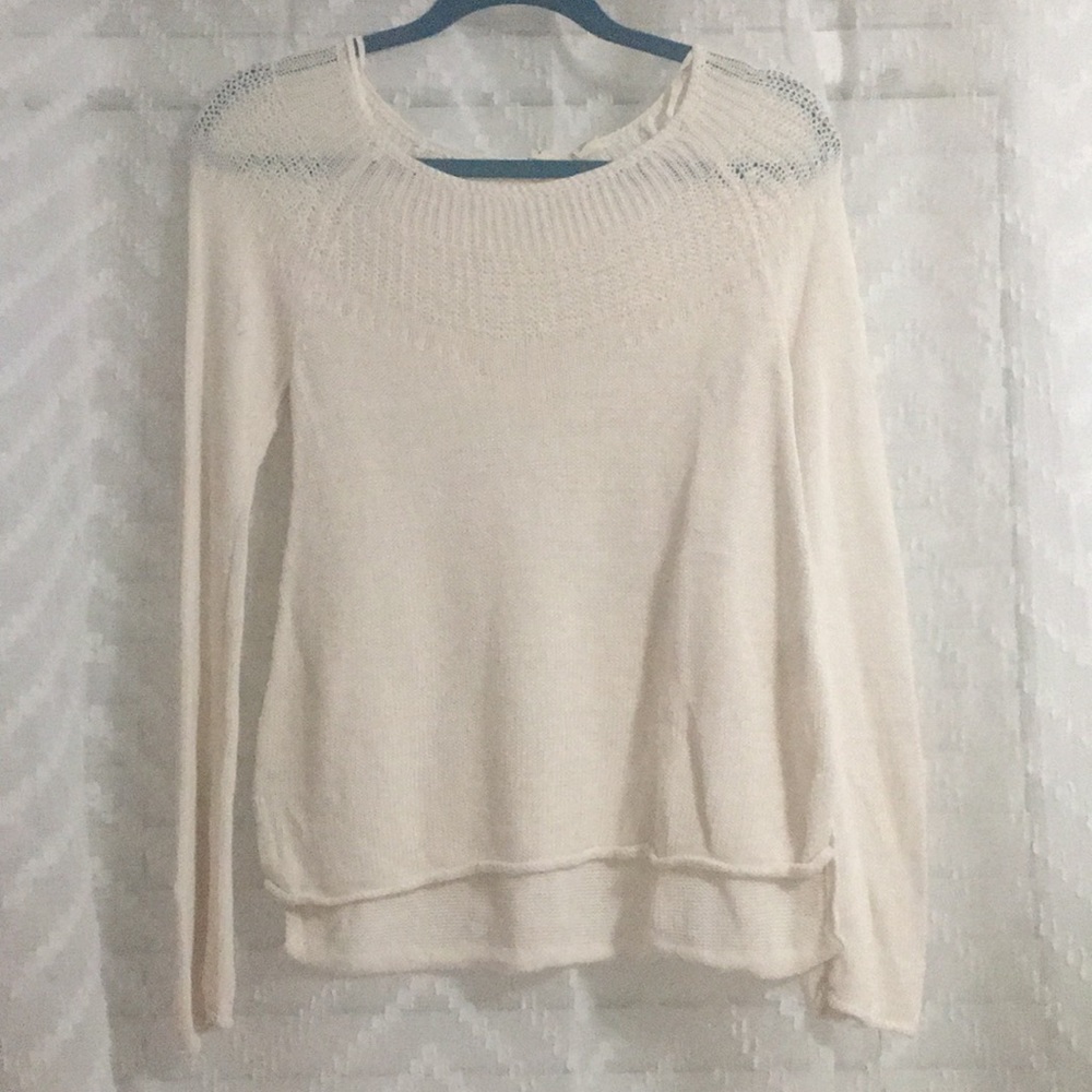 White Knit Sweater